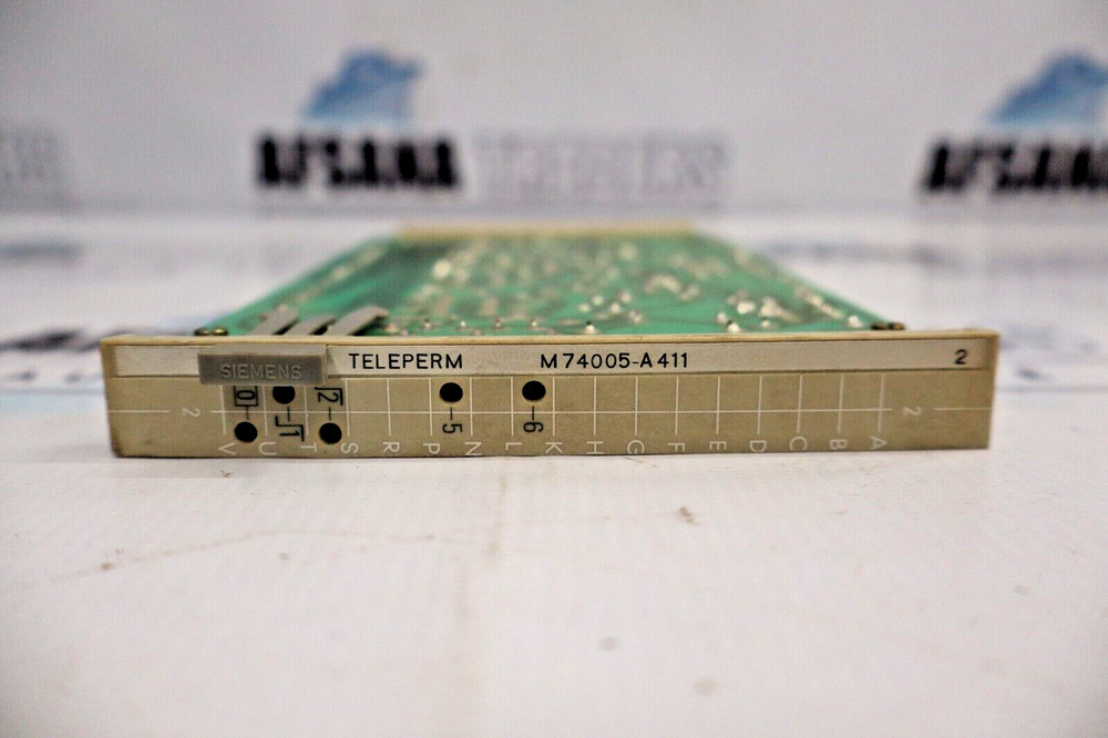 SIEMENS TELEPERM M74005-A 411 PCB CARD
