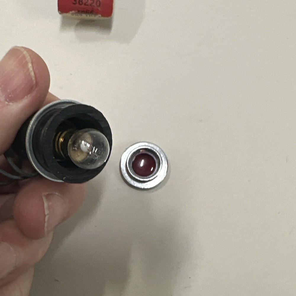 Lucas Dashboard Red Warning Light 38220