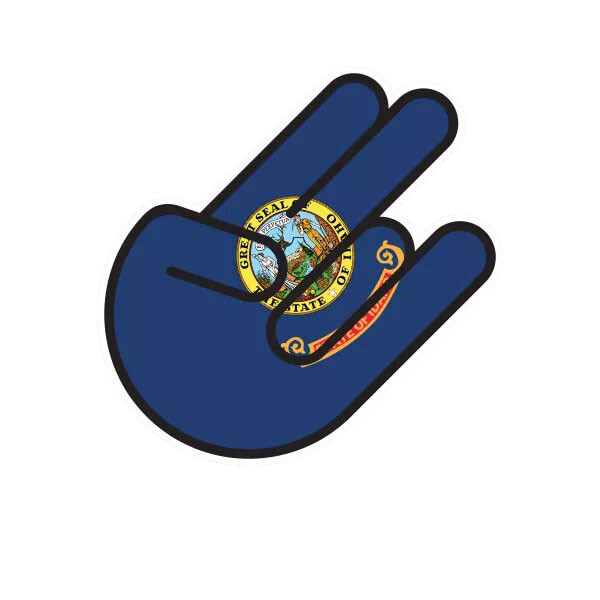Idaho Shocker Sticker Decal