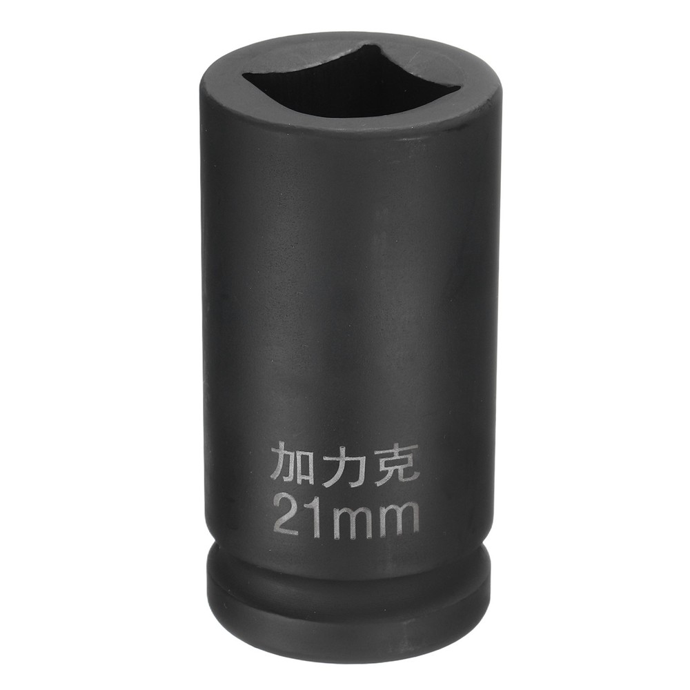 4 Point Square Socket 3/4" Drive 21mm Metric 40CR Square Impact Wheel Socket