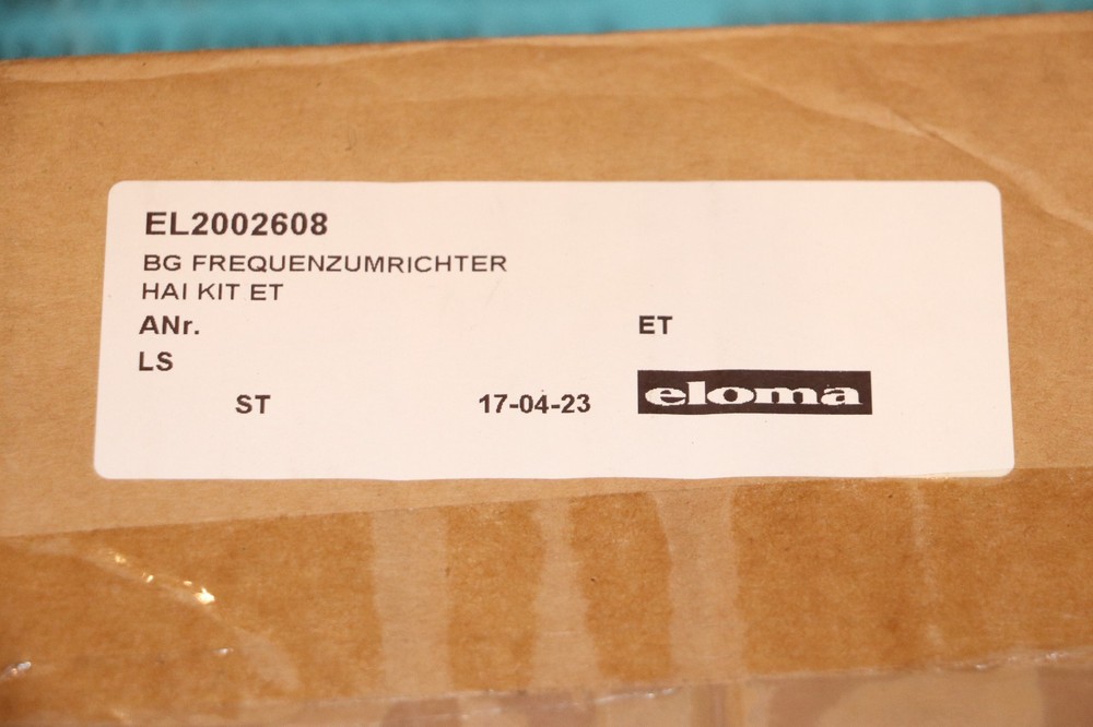 ELOMA EL2002608 Frequency Converter Kit New