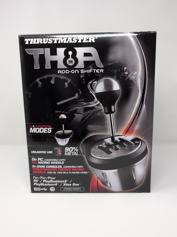 Thrustmaster TH8A Multi-Platform Add-On Shifter  for PC PS5 PS4 Xbox NEW NIB