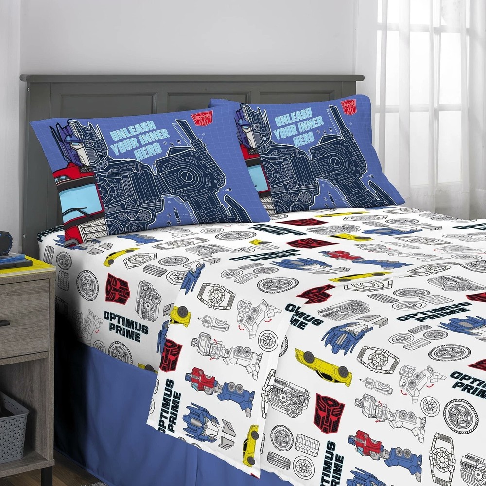 Hasbro Transformers Kids Full Size Sheet Set