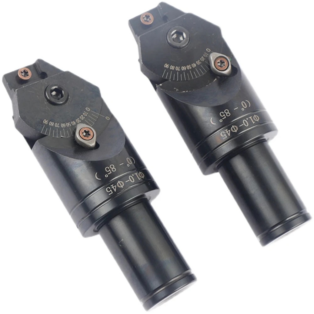 Chamfer Milling Cutter C20 C25 Adjustable 0-85° Universal Chamfer Head CNC Tool