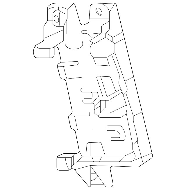Genuine GM Control Module Bracket 85133349