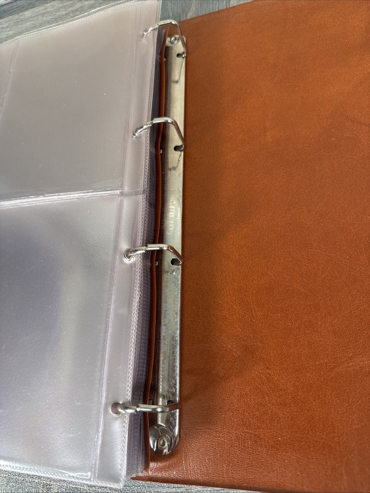 27 Pages ROYAL MAIL TAN BROWN POSTCARDS STAMP ALBUM