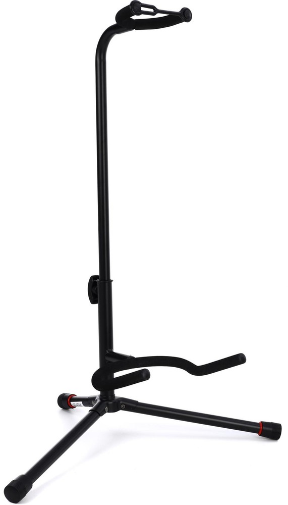 Gator Frameworks Single Guitar Stand + Dunlop 6504 Value Bundle