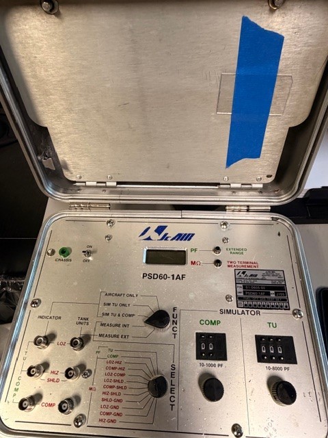 JCAIR PSD60-1AF Aircraft Fuel Quantity Tester