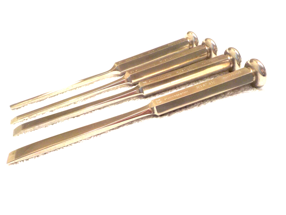 Vintage Haslam Hand Forged chisels