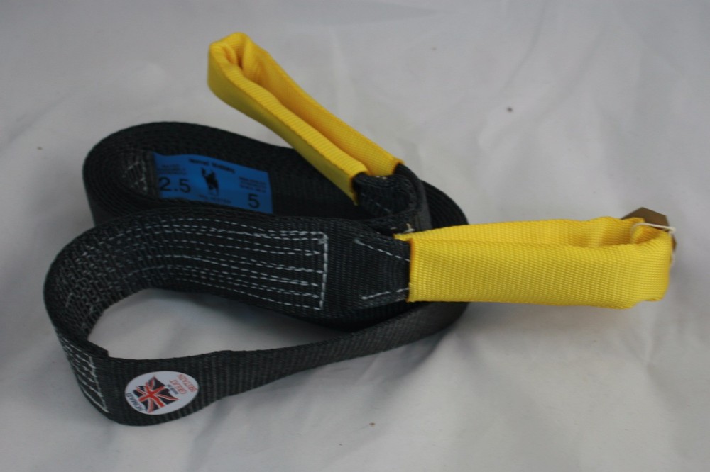 8m Loop & Loop Heavy Duty 4x4 Off-Road Recovery Nomad Webbing Tow Strap