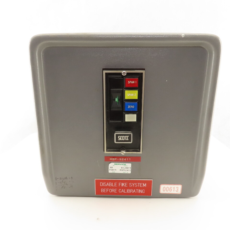 Scott Gas Detection Systems 40008010 Fire System Calibration Unit