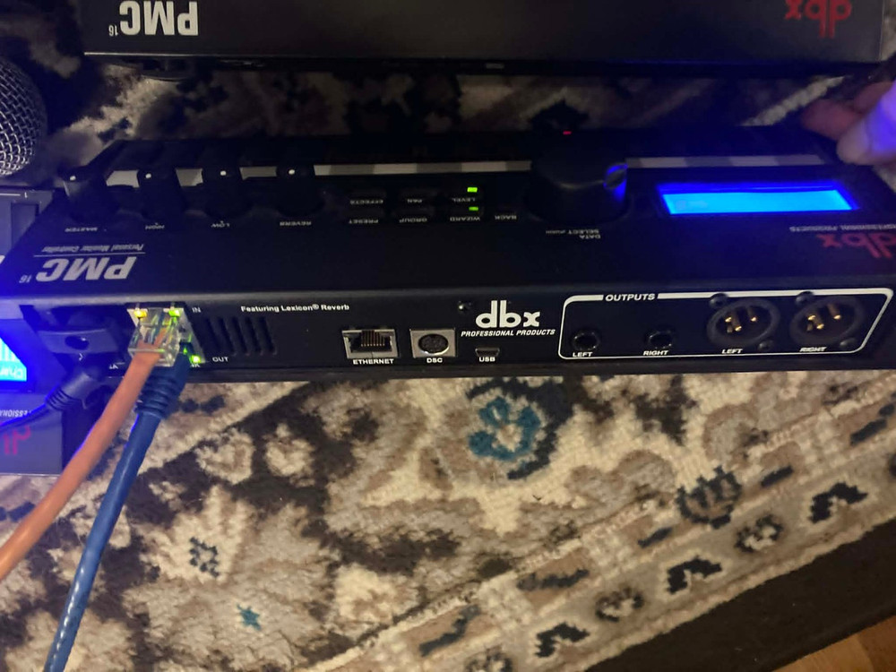 dbx TR1616 and 5 x dbx PCM16