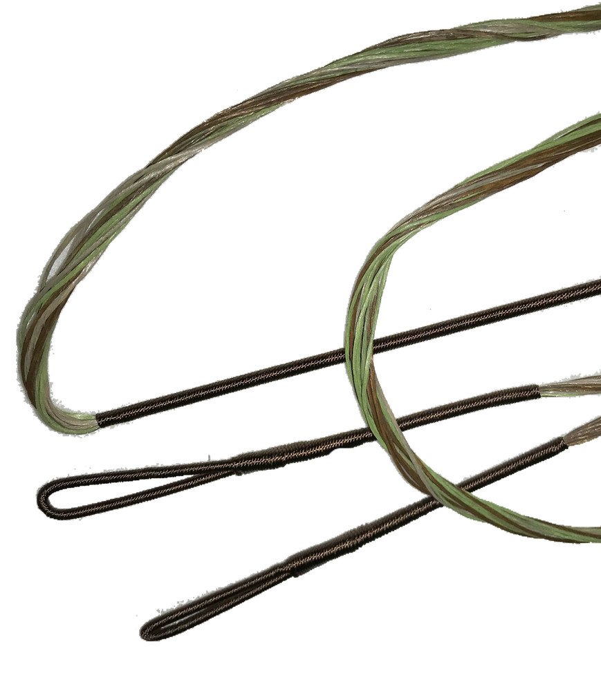 Dacron CAMO 16 Strand RECURVE BOWSTRING BOW STRING ARCHERY - ACTUAL INCH LENGTH