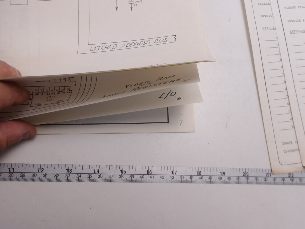 Greyhound Electronics - Super Bowl - Schematics -(9 Pages) - NOS