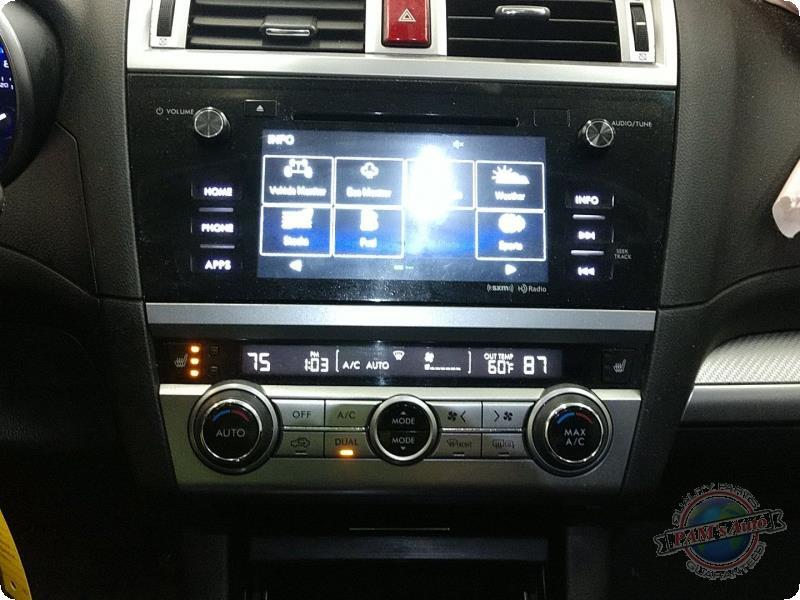 Used A/C Selector Switch fits: 2017 Subaru Legacy automatic temperature control