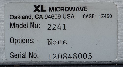 XL/Spectracom/Pendulum Path Align-R 2241 Microwave Antenna Alignment Test Set