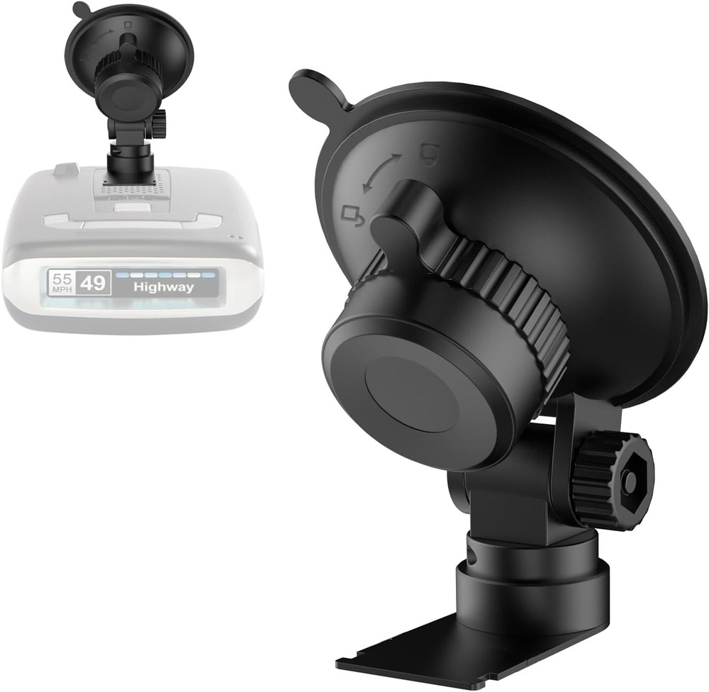 Radar Detector Windshield Mount for Escort MAX/MAX2/MAX360 (2015-2019) Suction C