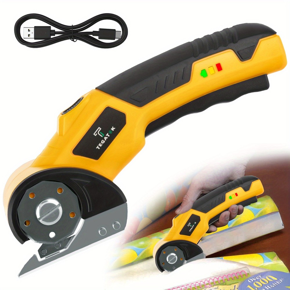 Wireless Electric Scissors - Rechargeable Industrial Scissors