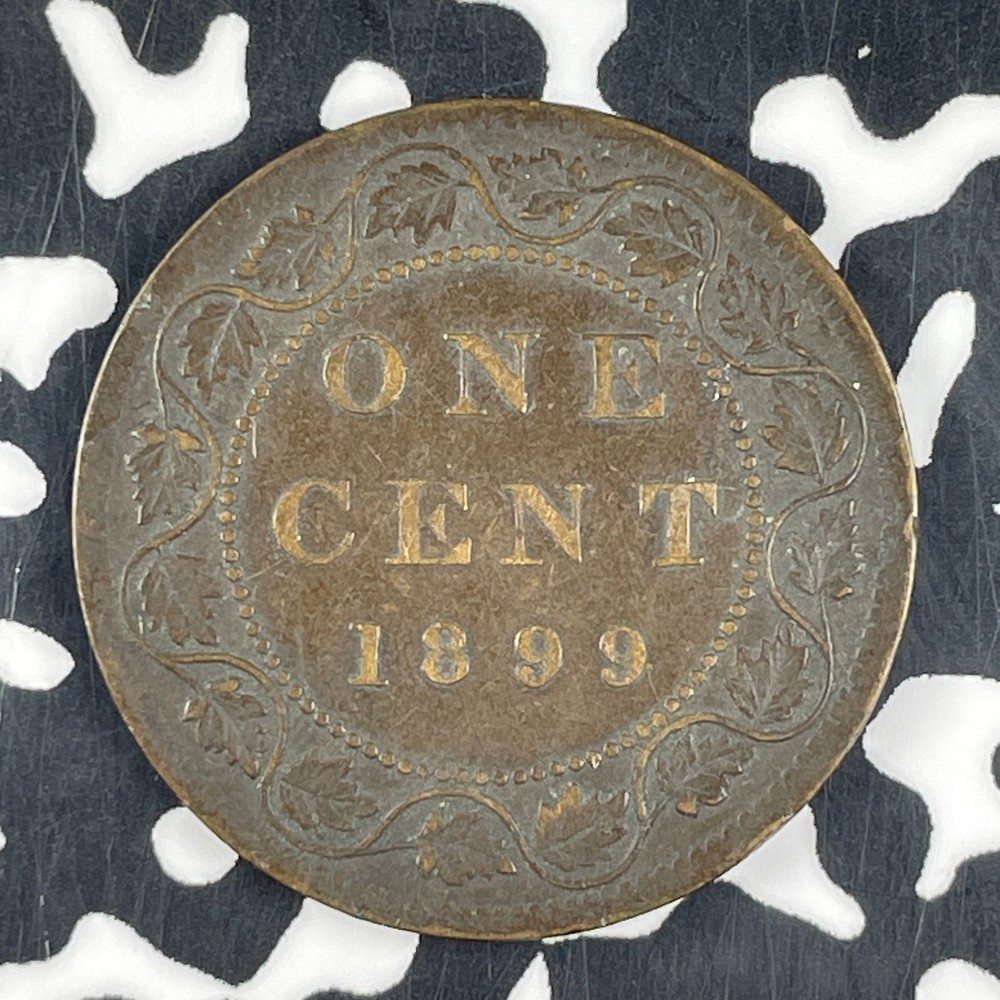 1899 Canada Large Cent Lot#F1618 Nice!