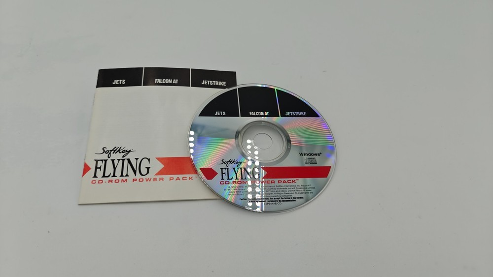 Softkey Flying Power Pack (PC CD-ROM) 😒No Back Cover😒