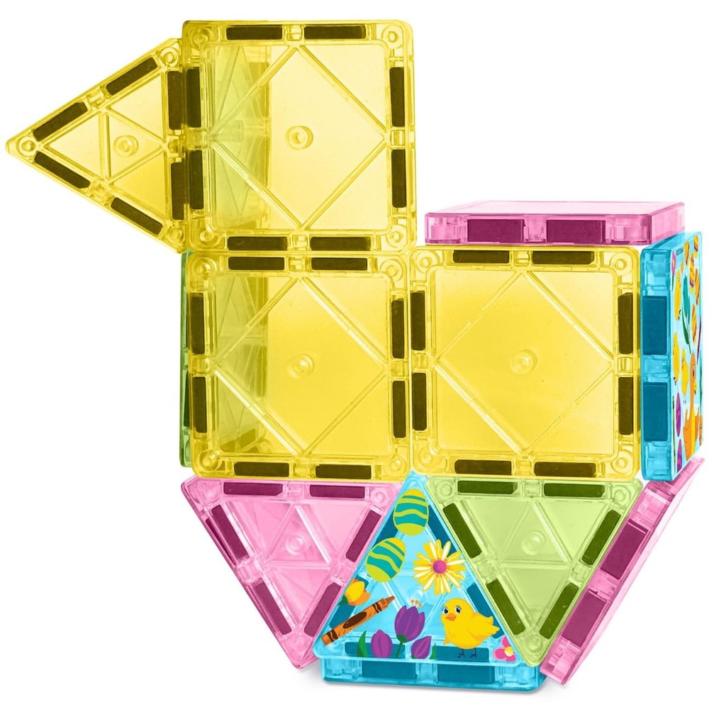 CreateOn Crayola Easter Magentic Tile Set - STEM & Montessori Building & Educati