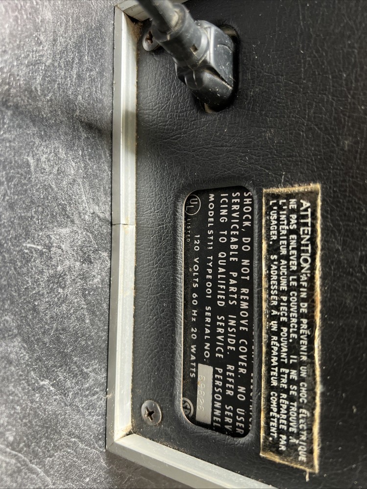 Vintage Conn StroboTuner Model ST-11 Powers On & Works