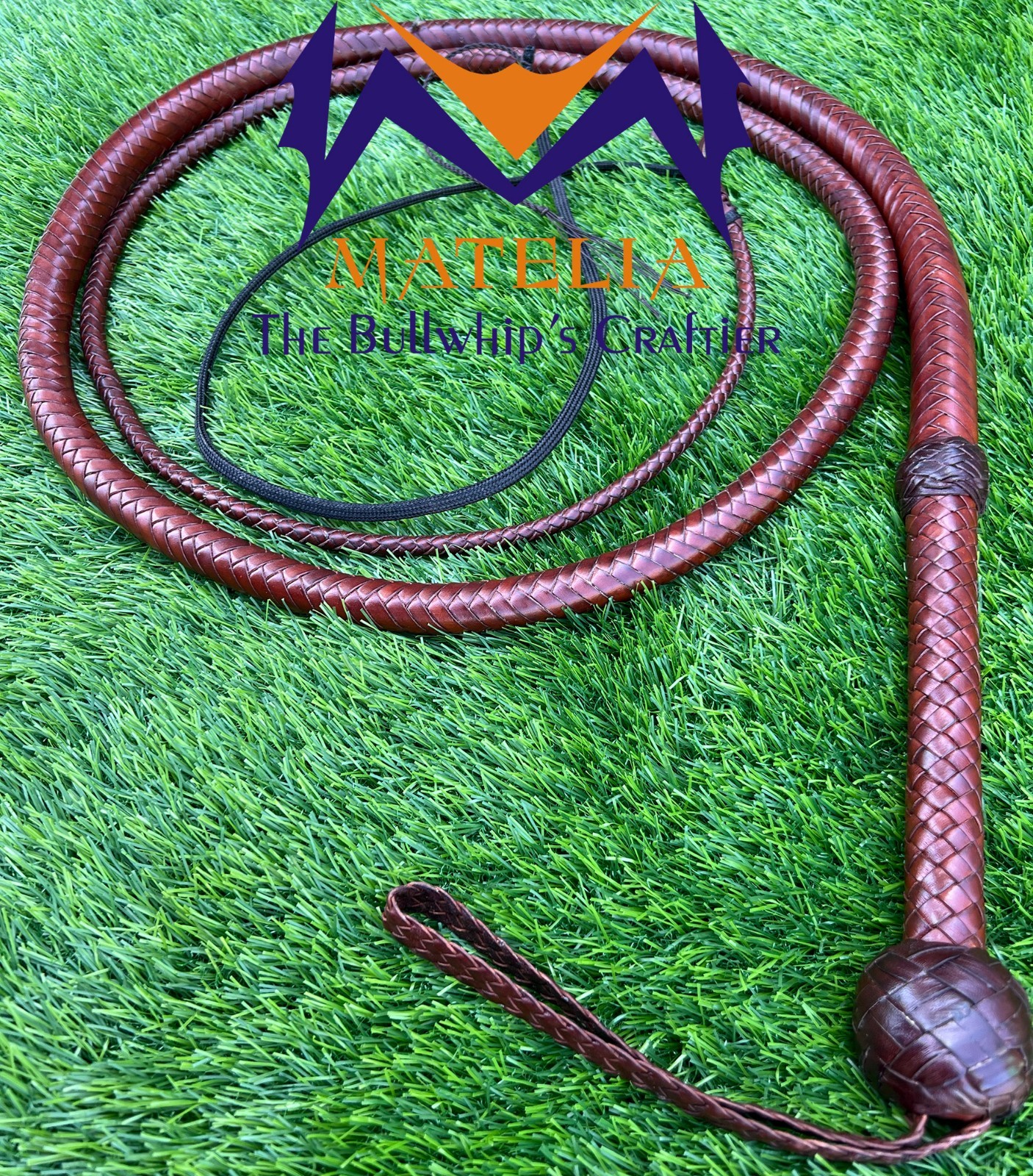 Kangaroo Hide Leather Bullwhip: Indiana Jones Kingdom of the Crystal Skull Style