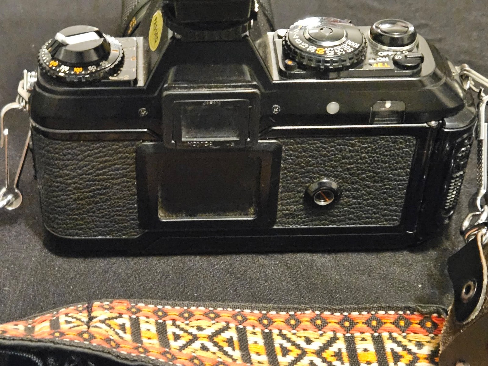 Konica FT-1 Motor 35mm Film Camera w/ Vivitar 70-150mm Lens & Sunpak Flash Test