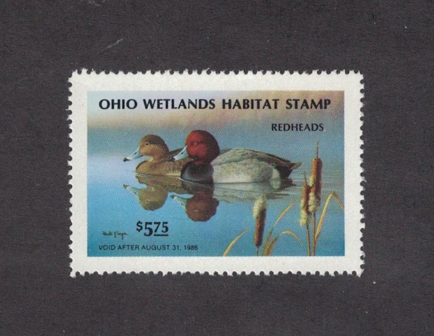 OH4 - Ohio State Duck Stamp.  Single. MNH. OG.