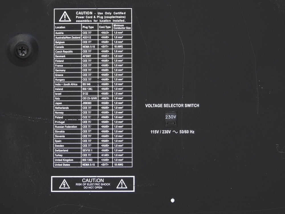NETWORK VIDEO TECHNOLOGIES NV-16PS10-PVD POWER SUPPLY CABLE INTEGRATOR HUB