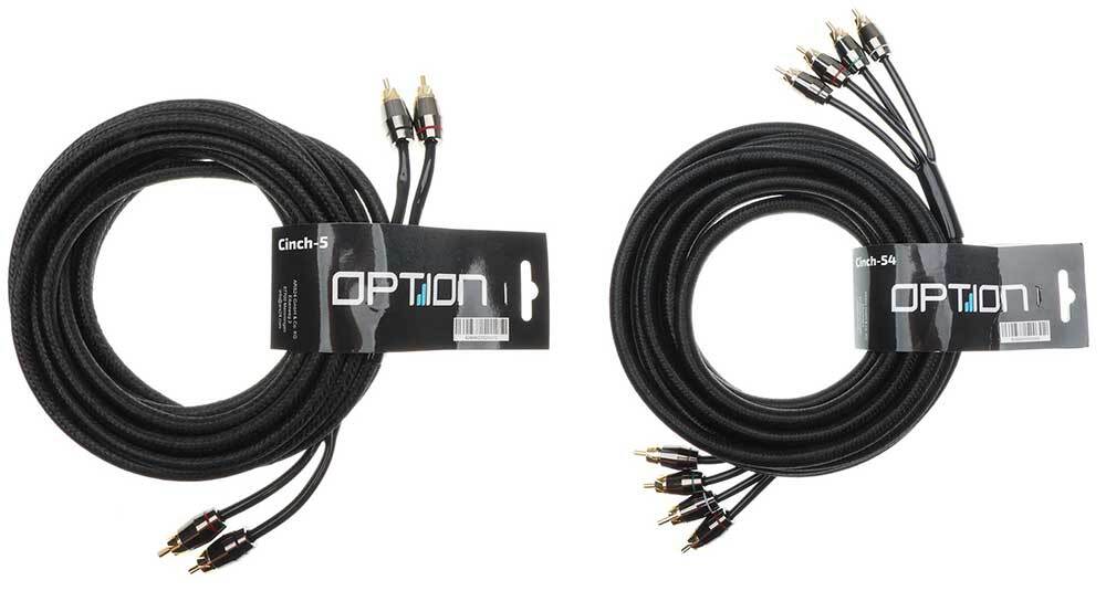6-Channel RCA Cable Set 5,5m | OPTION
