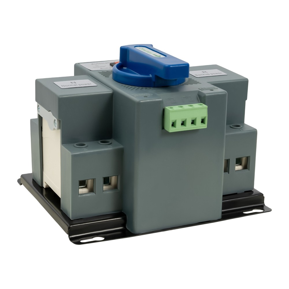 Automatic Transfer Switch 63A ATS Dual Power for Generator Changeover Switch 2P