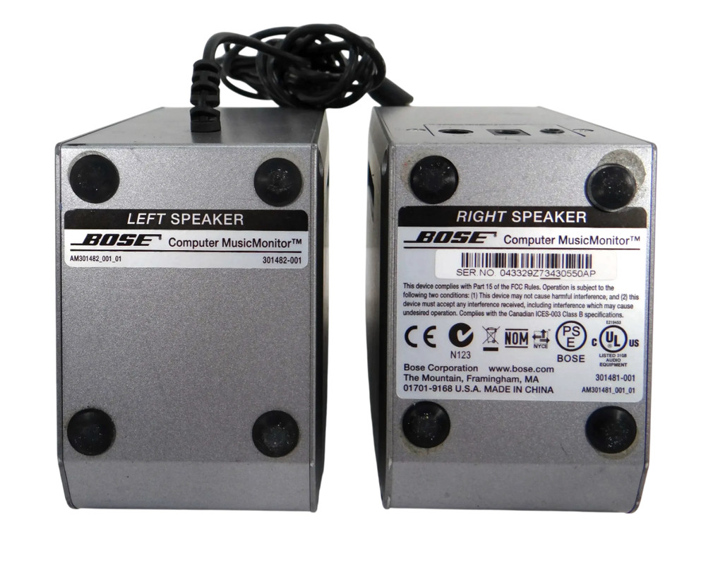 Bose Computer MusicMonitor Computer Speakers - Free Shipping