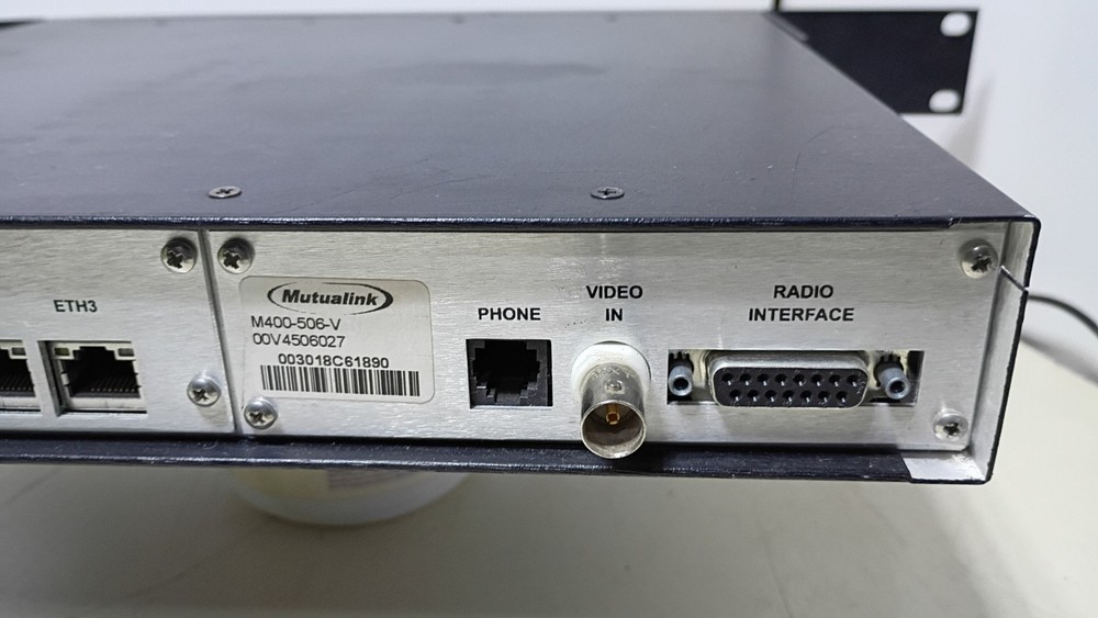 Good Working Mutualink 2xR-NIC Radio Network Interface Controller M400-521