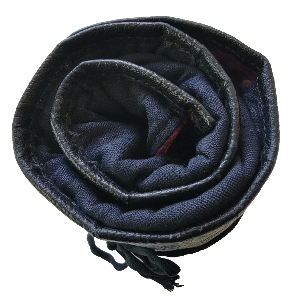 ANTIQUE 43 PC. SCALPEL & MEDICAL INSTRUMENTS KIT WITH VELVET-LINED ROLL-UP CASE