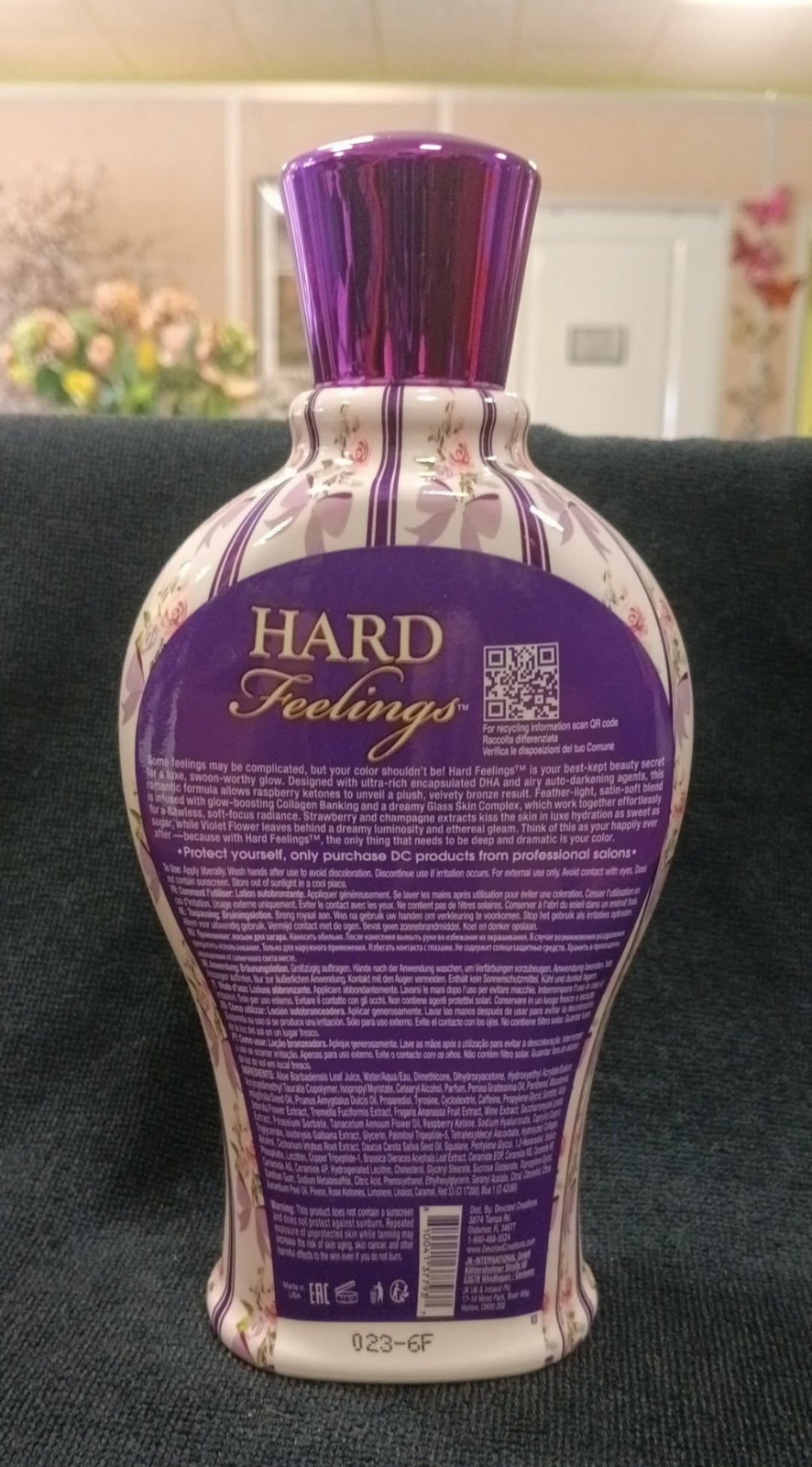 GENUINE Devoted Creations Hard Feelings Tanning Lotion VERY FRESH!