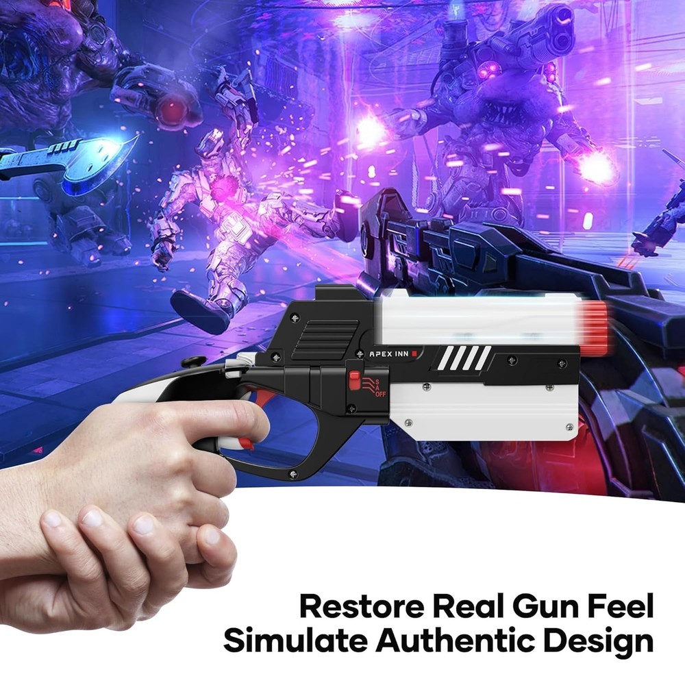 Electric Controller Pistol Grips Enhance VR FPS Games Experience