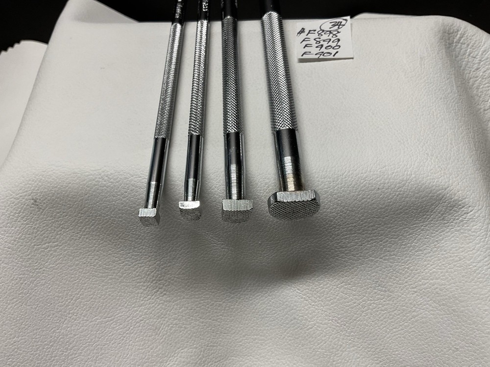 4 Ivan Taiwan, Taiwan Figures Leather Carving Tools (Ref#34)
