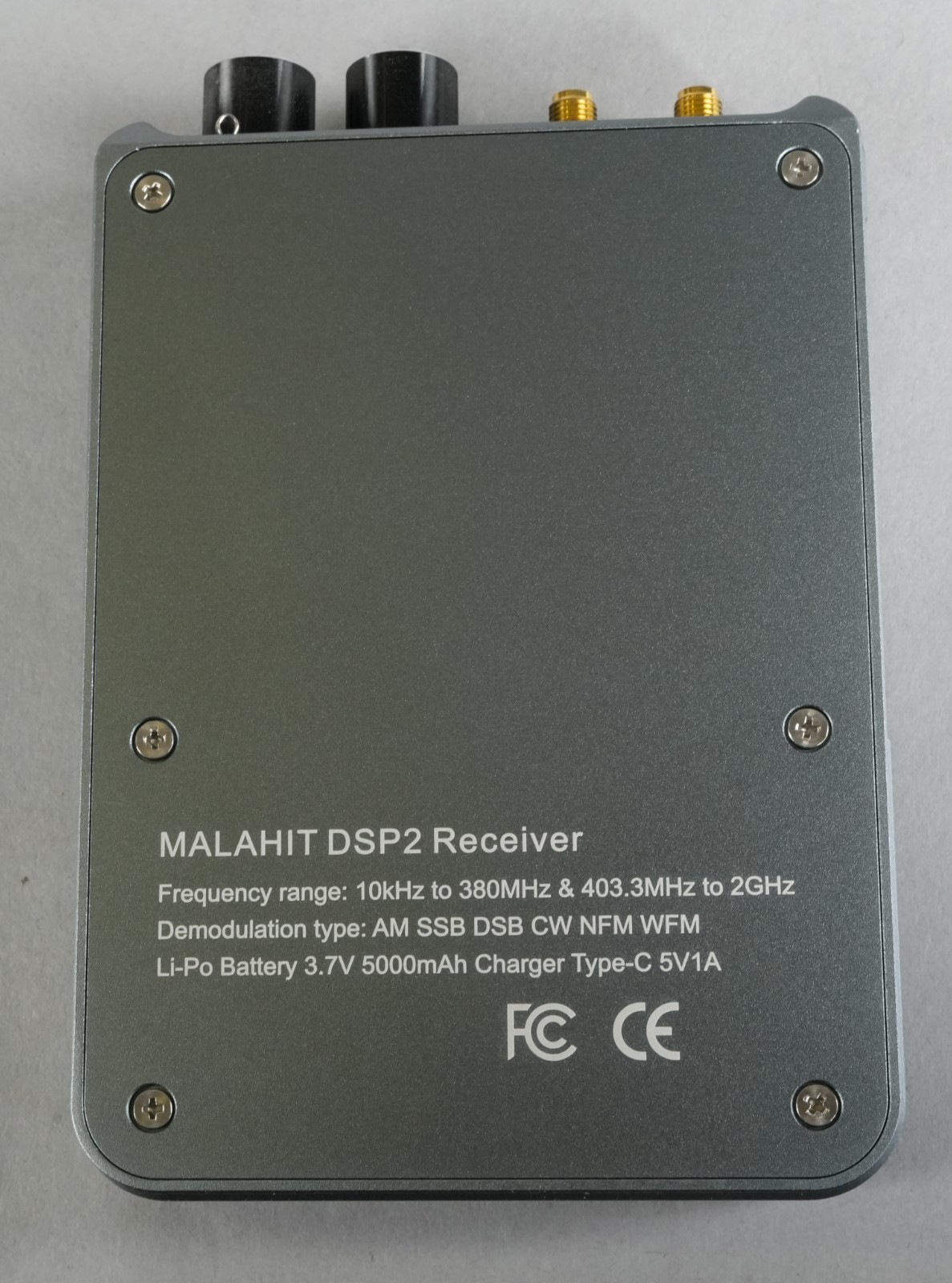 Malahit-DSP2 SDR Malachite Receiver Radio - Lightly Used - w/ Case & Accessories