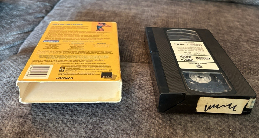 Jane Fonda's Complete Workout (VHS) 1989