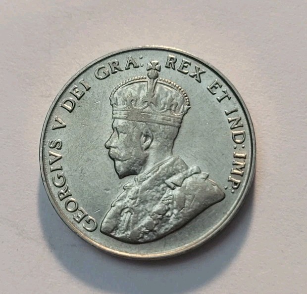 1922 Canada 5 Cents Coin