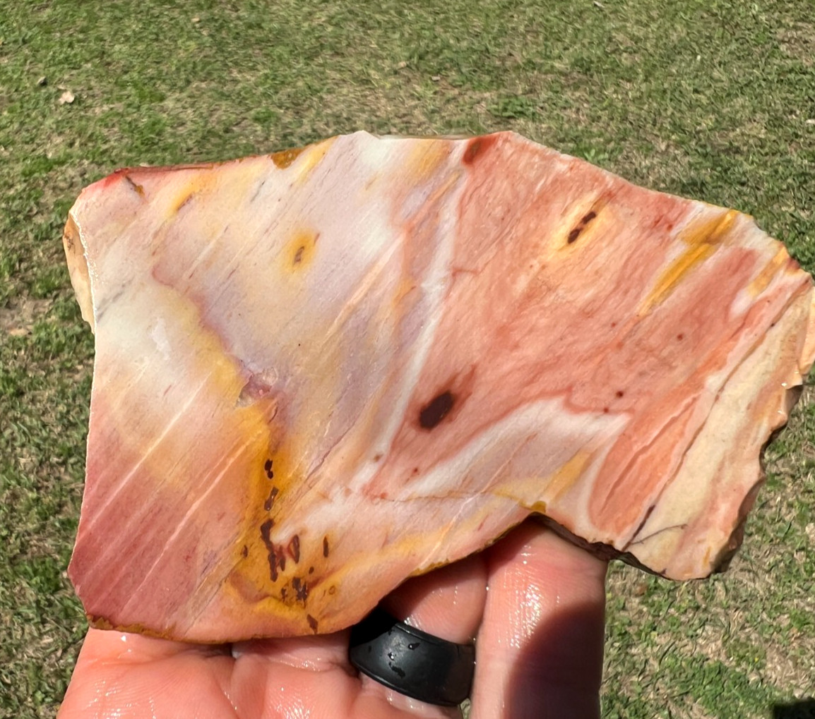 Hidden Valley Jasper beautiful for polishing, cabbing, or collecting - 150g