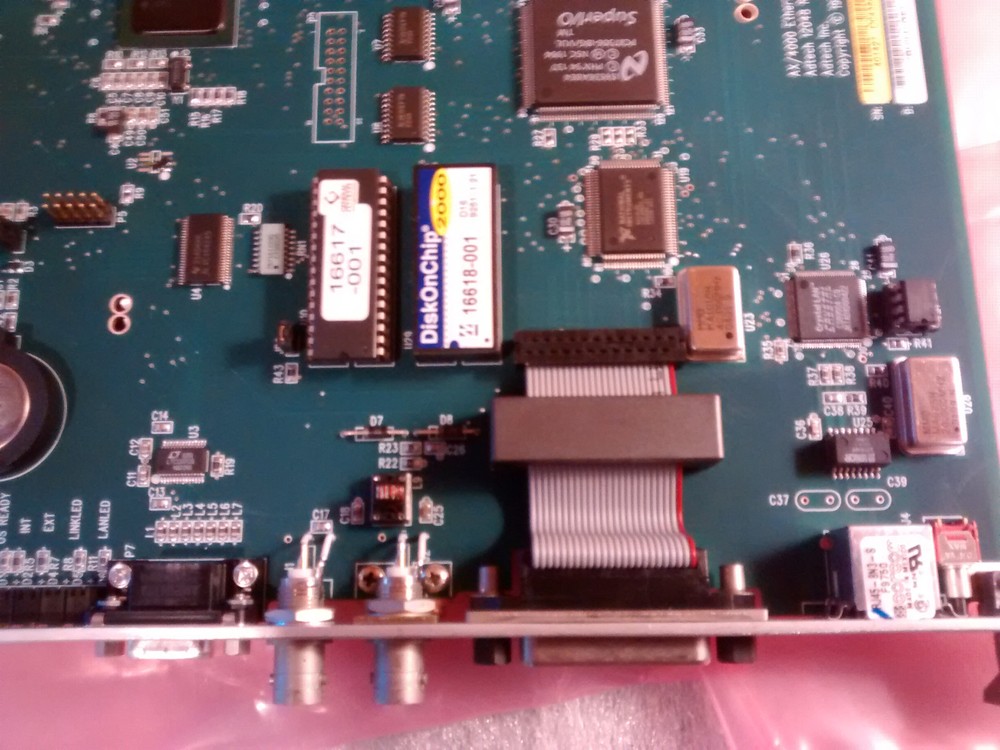 Spirent Adtech AX/4000 401427 Ethernet Control Module for Mainframe Chassis