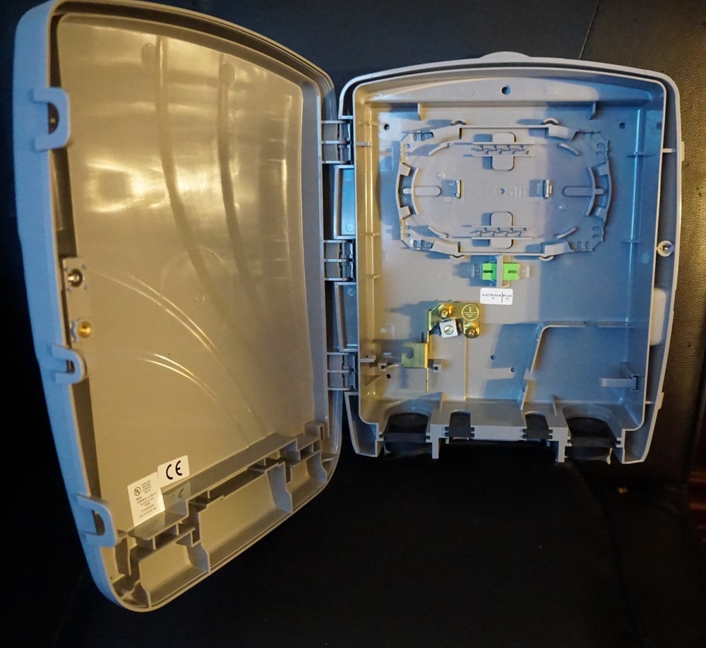 CORNING OptiWay® Fiber Optic Network Interface Device Enclosure Brand New