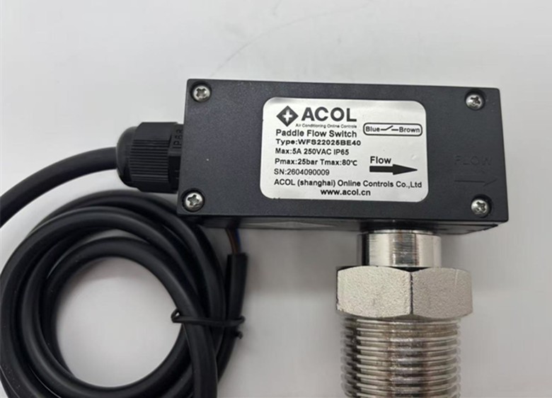 1PCS NEW ACOL external thread plug-in flow switch WFS22025BE40