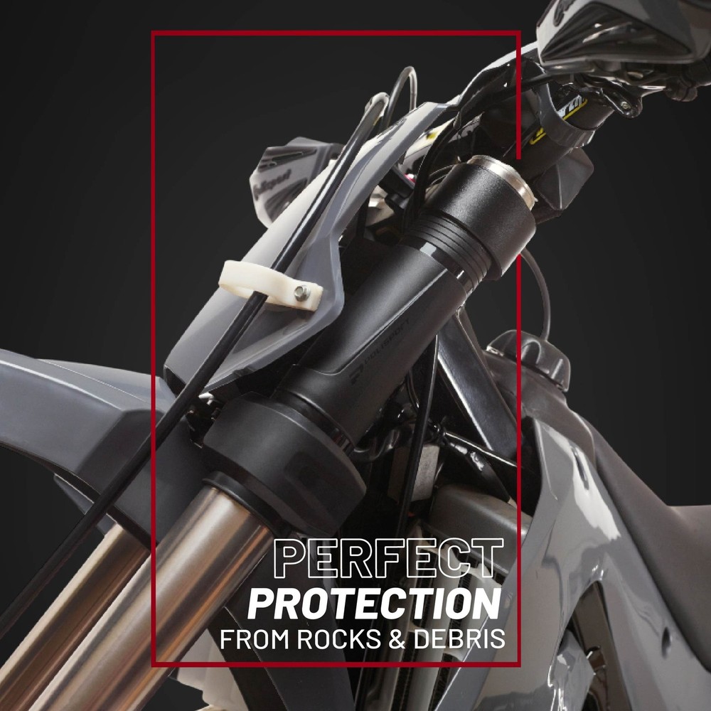 Polisport Lower Triple Clamp Guard - Universal Fork Protector Black