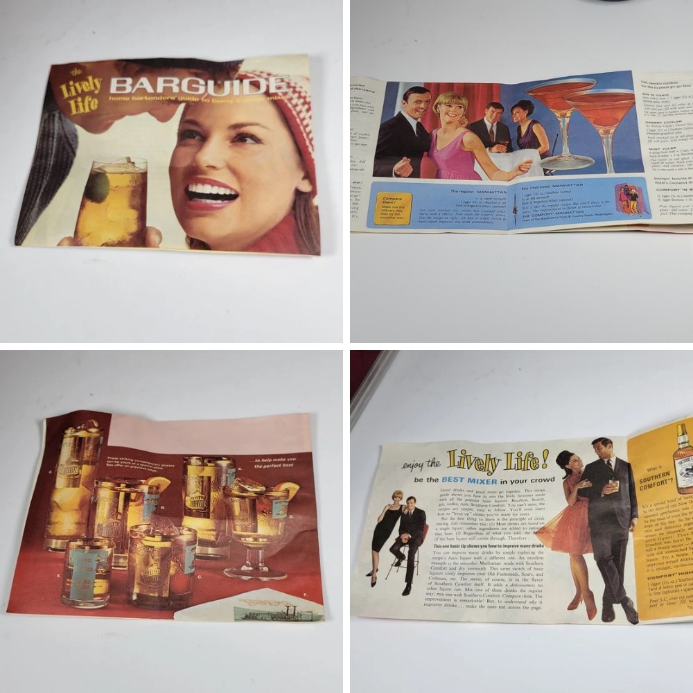 Vintage Portable Travel Bar Executair 737 Trav-L-Bar Case Key Uniroyal Royalite