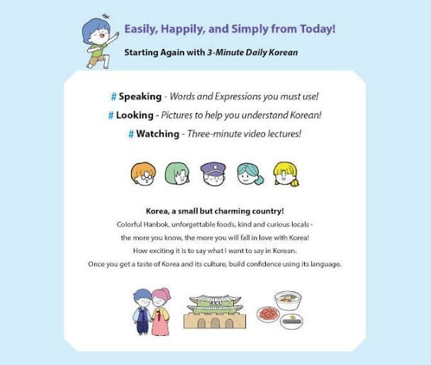 3-Minute Daily Korean (Basic Conversation in Korean by context/video lecture)