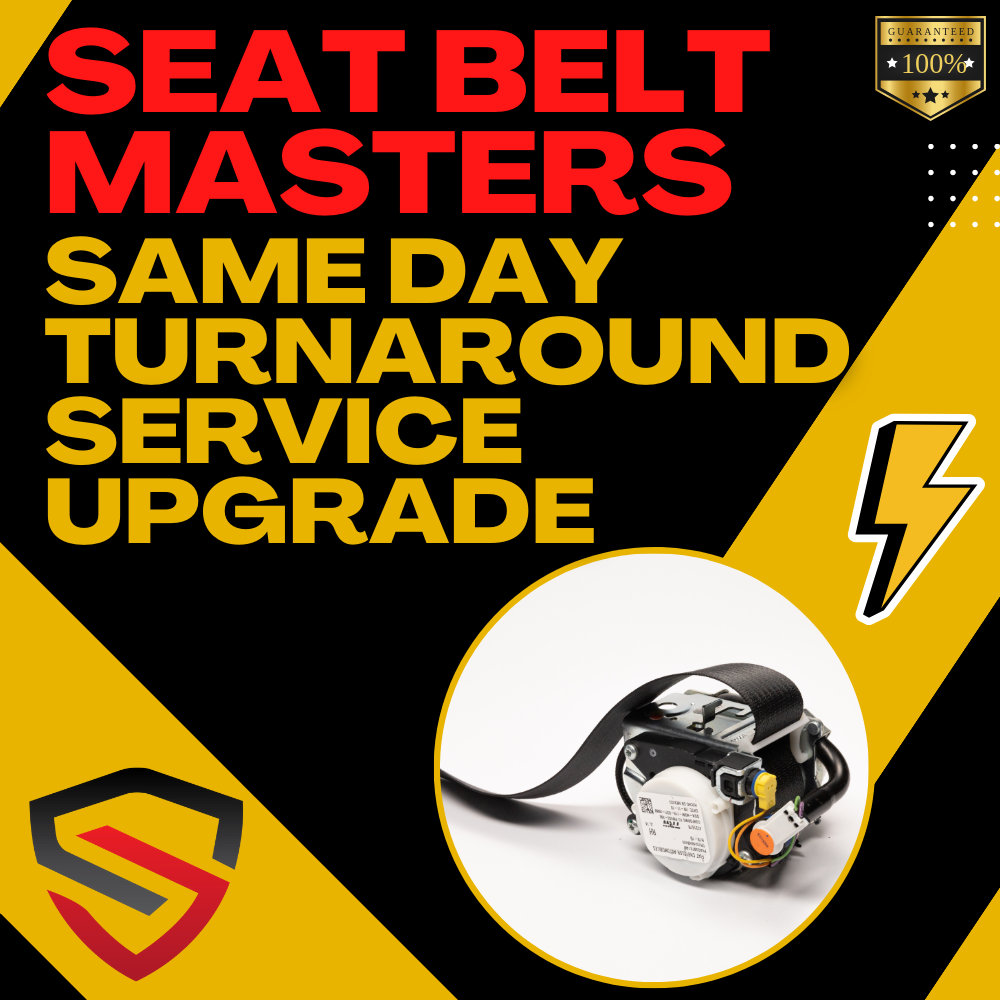 Seat Belt Masters Same Day Turnaround Service Upgrade