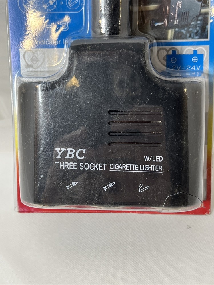 3 Socket Cigarette Lighter Adapter